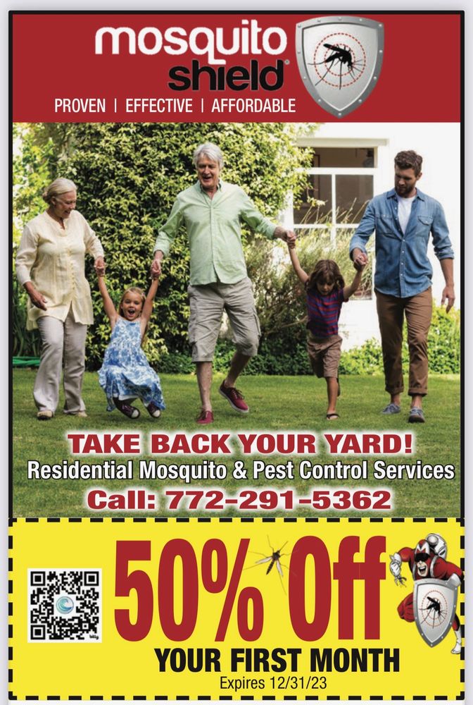 MOSQUITO SHIELD Updated March 2024 Request a Quote Palm City