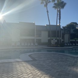Pool area...totally chill and amazing. What a great place to stay!