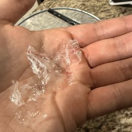 Shredded Plastic in my Smoothie