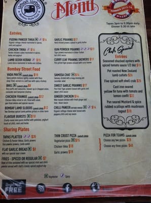 Menu photo 3 Urban Turban Auckland, AUK Menu photo 3 Urban Turban Auckland, AUK