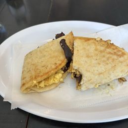 Loved it. Pita egg & mushroom. Loved it. Pita egg & mushroom.