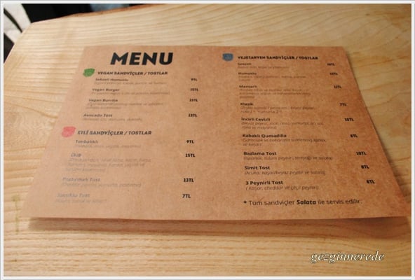 Menu photo 2 Cafe Sista Istanbul, 34