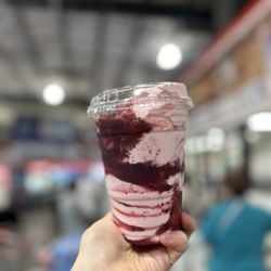 Costco Wholesale - Strawberry ice cream sundae