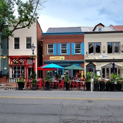 Los Cuates - The storefront as viewed from across the street.