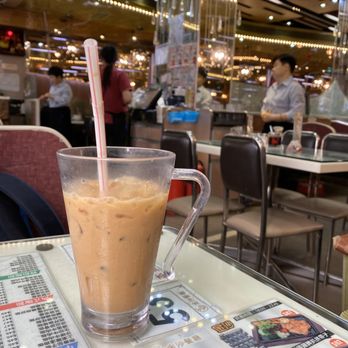 金沙餐廳 - Iced milk tea - Hong Kong Style Cafe Near Me - Hong Kong, HK 金沙餐廳 - Iced milk tea - Hong Kong Style Cafe Near Me - Hong Kong, HK