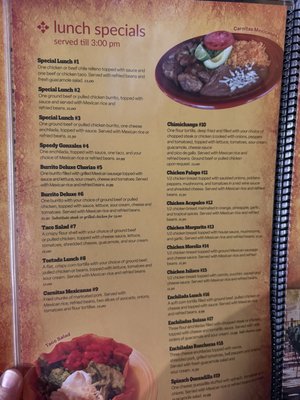 Menu photo 5 Las Margaritas Ocala, FL Menu photo 5 Las Margaritas Ocala, FL