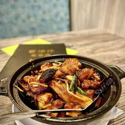 Hong Kong Cafe - 02.21.2025 | Garlic Eggplant w Cod Fillet $18.50