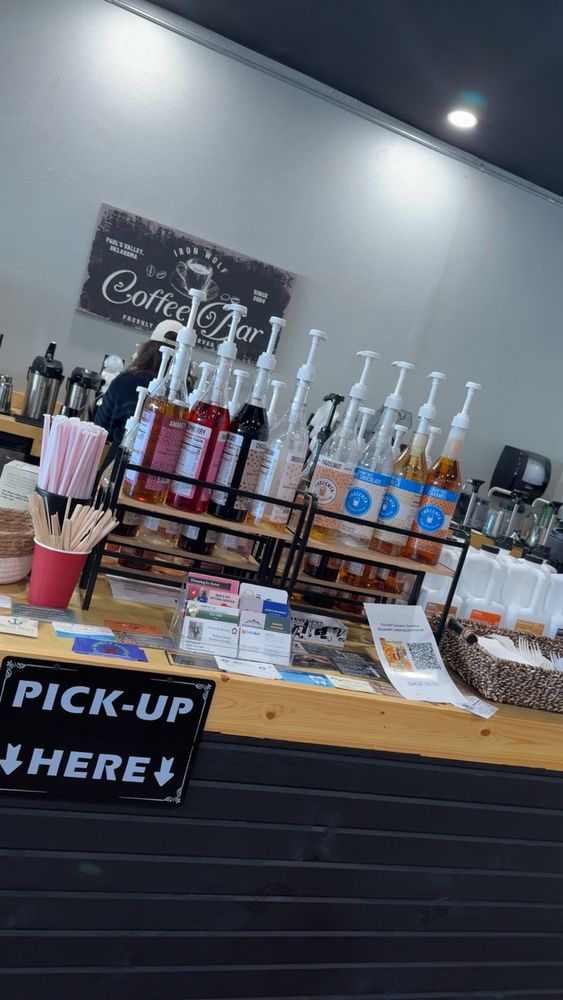 Iron Wolf Coffee House Logo