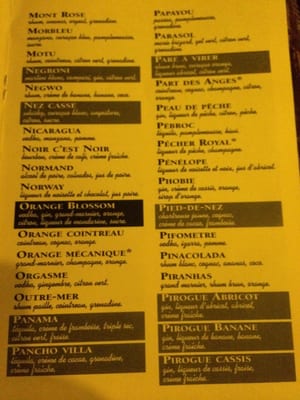 Menu photo 4 La Pirogue Versailles, 78 Menu photo 4 La Pirogue Versailles, 78