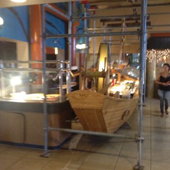 Pacific Seafood Buffet - Giant Sushi Boat - Buffets Near Me - Glendale, Arizona