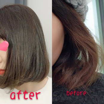 Xcellent Hair Square - After and before. - Hair Salons Near Me - Flushing, New York Xcellent Hair Square - After and before. - Hair Salons Near Me - Flushing, New York