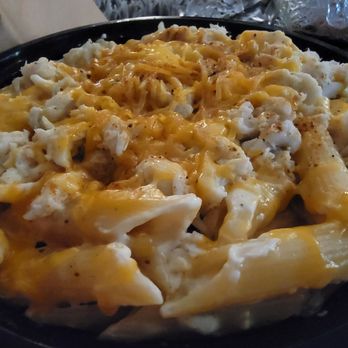 Pasta la Vista Baby - Crab Dip Pasta- from the Featured Items menu - Food Trucks Near Me Pasta la Vista Baby - Crab Dip Pasta- from the Featured Items menu - Food Trucks Near Me