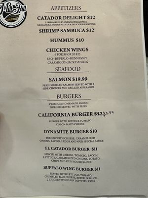 Menu photo 1 Mill Hill Restaurant & Lounge Trenton, NJ Menu photo 1 Mill Hill Restaurant & Lounge Trenton, NJ