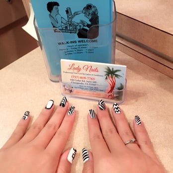 Lady Nails - First time trying out this place and I am one happy customer!!! - Nail Salons Near Me - Chesapeake, Virginia Lady Nails - First time trying out this place and I am one happy customer!!! - Nail Salons Near Me - Chesapeake, Virginia