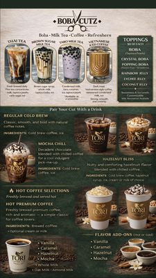 Menu photo 1 Tori Coffee Salt Lake City, UT Menu photo 1 Tori Coffee Salt Lake City, UT