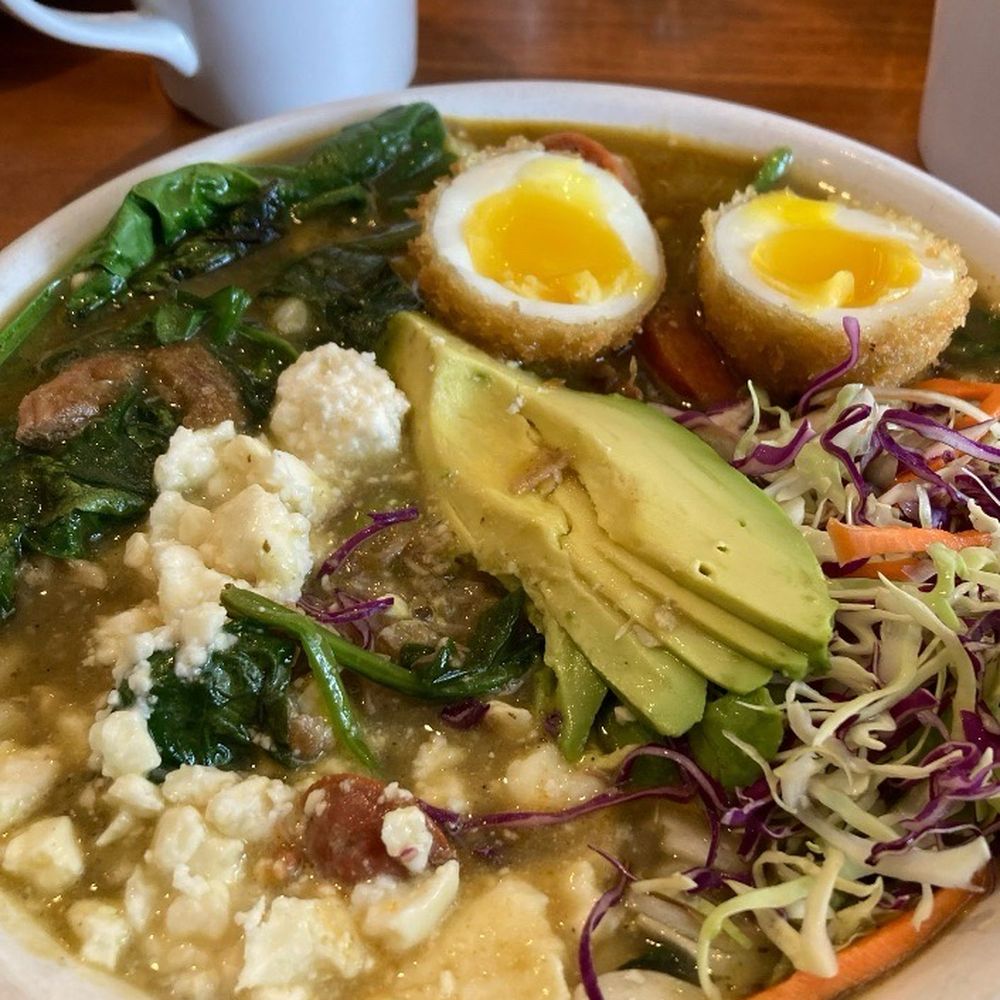 Kitchenette - Pozole verde very good, waffles delicious, customer service great thanks Jen & Ryan - Breakfast & Brunch Near Me - Templeton, California Kitchenette - Pozole verde very good, waffles delicious, customer service great thanks Jen & Ryan - Breakfast & Brunch Near Me - Templeton, California