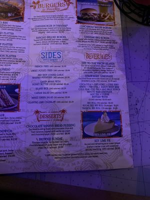 Menu photo 5 Margaritaville Restaurant Biloxi, MS Menu photo 5 Margaritaville Restaurant Biloxi, MS