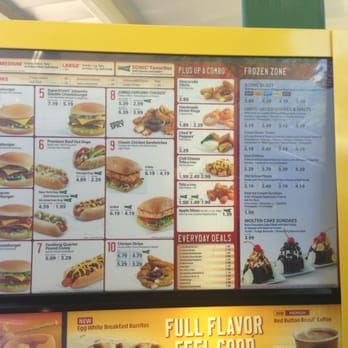 Sonic Drive-In - Food and ice cream menu. Yummy sonic blasts! - Burgers Near Me - Denver, Colorado