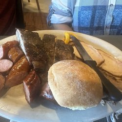 Chopping Block Steakhouse - Ribs sausage turkey roll