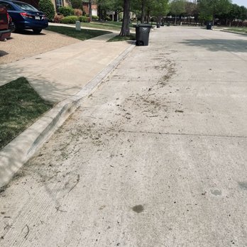 2 Fat Guys Lawn Service - Dirt and grass where they parked their trailer. - Lawn Services Near Me 2 Fat Guys Lawn Service - Dirt and grass where they parked their trailer. - Lawn Services Near Me