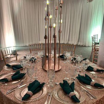 AGM Banquet Halls - Table setting - Party & Event Planning Near Me - San Bernardino, California