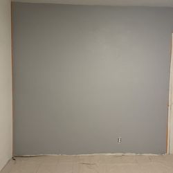 Sherwin-Williams Commercial Paint Store - One coat of paint using the roller.... Keep in mind I have heavy texture walls.