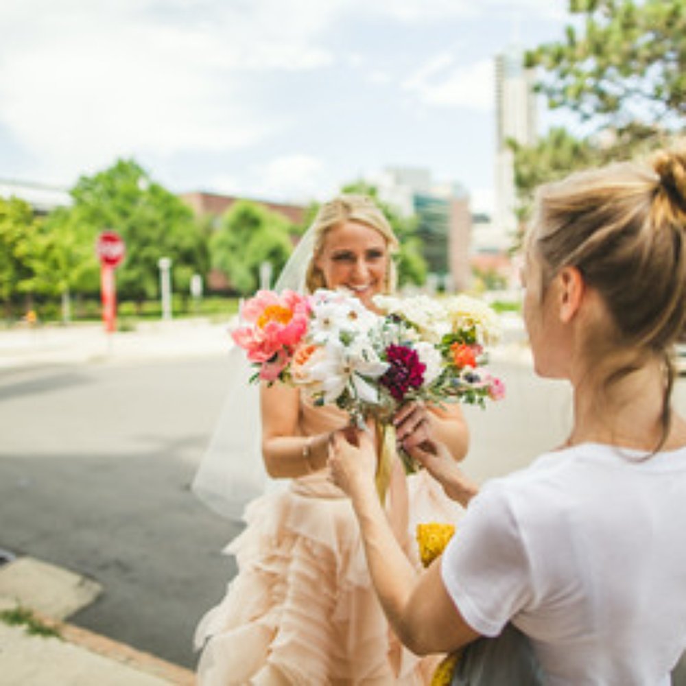 Lale Florals - My first look of my bridal bouquet with Stephanie - amazing! Loved it! - Florists Near Me - Lakewood, Colorado Lale Florals - My first look of my bridal bouquet with Stephanie - amazing! Loved it! - Florists Near Me - Lakewood, Colorado