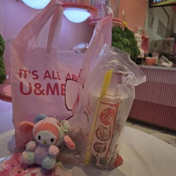 Ume Tea - I love it. Thanks ume gift a cute key chain. - Bubble Tea Near Me - Millbrae, California Ume Tea - I love it. Thanks ume gift a cute key chain. - Bubble Tea Near Me - Millbrae, California