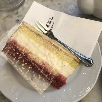Demel - Raspberry yoghurt cake €6.90 - Cafes Near Me - Vienna, 9
