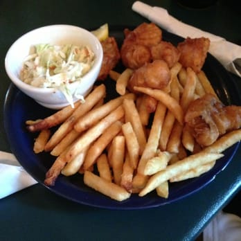 Salmon Bake Restaurant - Red Snapper and Chips - American Near Me - Seward, Alaska