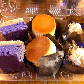Cafe 86 - Ube Butter Bars, Flan Ube Cupcake, Ube Crack Cheesecake - Desserts Near Me - Union City, California