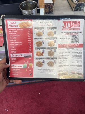Menu photo 1 JJ Fish & Chicken Lithonia, GA Menu photo 1 JJ Fish & Chicken Lithonia, GA