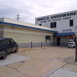 Mike's Hardware & Plumbing - Street view from Elysian Fields Avenue.