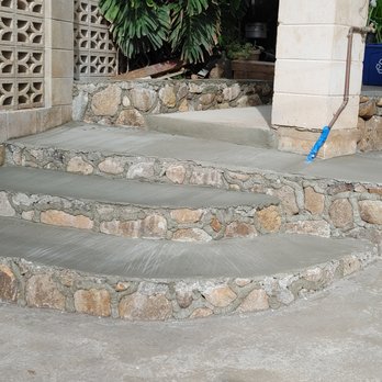All Phase Masonry - New stone steps and footing - Masonry/Concrete Near Me