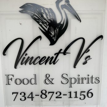Vincent V’s - the front door of a restaurant - Italian Near Me - Newport, Michigan