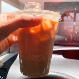 Iced Vanilla Lavender Latte