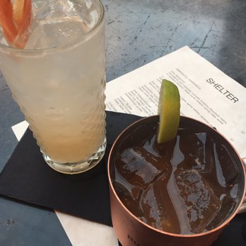 Shelter - SMOKY POMELO and MOSCOW MULE - Cocktail Bars Near Me - Encinitas, California Shelter - SMOKY POMELO and MOSCOW MULE - Cocktail Bars Near Me - Encinitas, California