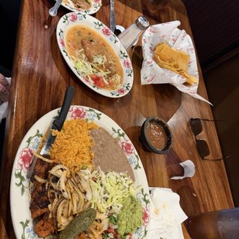 El Tapatio - Chile Relleno Plate Carne Adobada Plate - Mexican Near Me - Arvada, Colorado