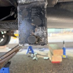 Betts Welding Service - RV leaf spring hanger emergency repair
