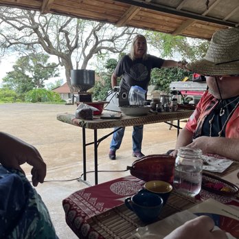 Maui Chocolate and Coffee Tours - You can see in this image we were clearly in a poor kept garage. - Food Tours Near Me - Kula, Hawaii Maui Chocolate and Coffee Tours - You can see in this image we were clearly in a poor kept garage. - Food Tours Near Me - Kula, Hawaii