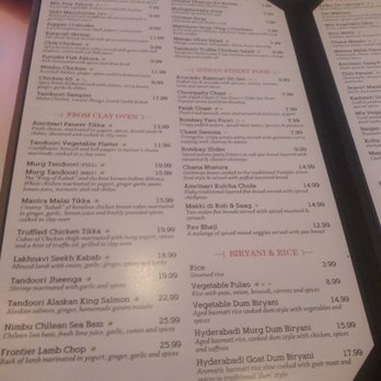 Mantra India - Menu - Indian Near Me - Mountain View, California