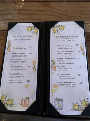 Menu photo 4 The Quiet Pint Tavern Winston-salem, NC Menu photo 4 The Quiet Pint Tavern Winston-salem, NC