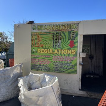 Milton's Recycling - Prices paid - Recycling Center Near Me - Covina, California