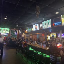 Bar at Geronimo's . Bar at Geronimo's .