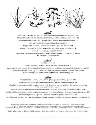 Menu photo 7 New Leaf Cafe Eastsound, WA