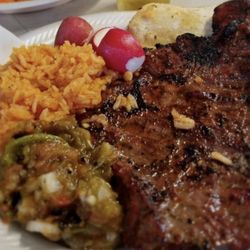 Lonchera Taqueria El Mirador - Carne Asada  plate