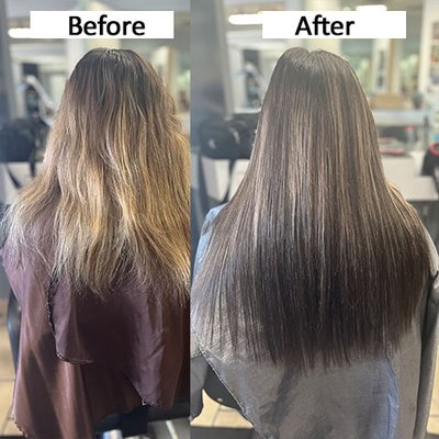 Hair Extentions - At Hair Attractions, our hair extension services offer a transformative experience, giving you the length, volume, and versatility you've always desired. Our expert stylists use premium-quality extensions that blend seamlessly with your natural hair, ensuring a flawless and undetectable finish. Whether you're looking to add subtle fullness or make a bold statement with long, flowing locks, we tailor our services to meet your individual style and needs. Step into Hair Attractions and let us enhance your beauty with luxurious, natural-looking extensions that will leave you feeling confident and radiant.
Schedule your appointment online today! Hair Extentions - At Hair Attractions, our hair extension services offer a transformative experience, giving you the length, volume, and versatility you've always desired. Our expert stylists use premium-quality extensions that blend seamlessly with your natural hair, ensuring a flawless and undetectable finish. Whether you're looking to add subtle fullness or make a bold statement with long, flowing locks, we tailor our services to meet your individual style and needs. Step into Hair Attractions and let us enhance your beauty with luxurious, natural-looking extensions that will leave you feeling confident and radiant.
Schedule your appointment online today!