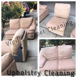Vigil's Carpet Cleaning & Building Maintenance - We offer professional upholstery cleaning services