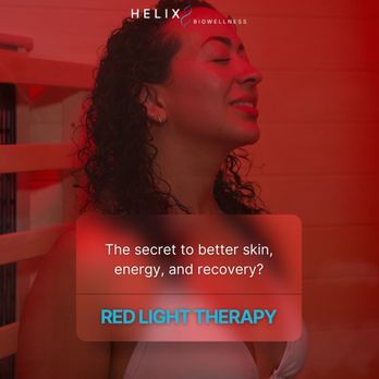 Helix Biowellness - Red light therapy is a cutting-edge wellness service that uses specialized devices emitting low-level red and near-infrared l... - IV Hydration Near Me - Galveston, Texas Helix Biowellness - Red light therapy is a cutting-edge wellness service that uses specialized devices emitting low-level red and near-infrared l... - IV Hydration Near Me - Galveston, Texas