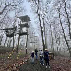 WVU Outdoor Education Center - Foggy day